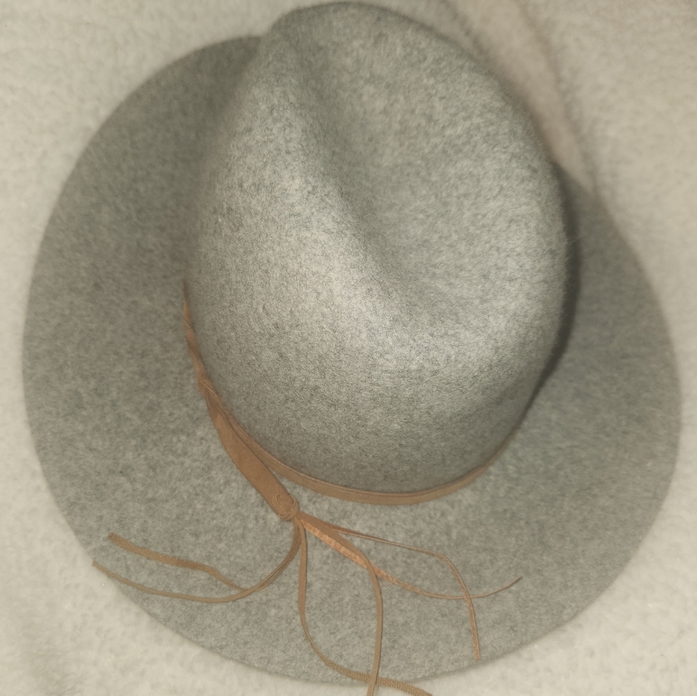 Gray Boho Hat